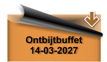 Ontbijtbuffet 14-03-2027